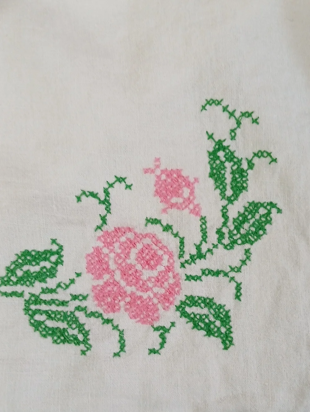 Antique Handmade Tablecloth